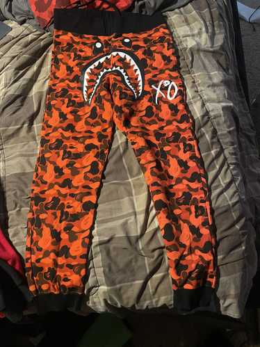 Bape × XO Bape x XO Shark Sweat Pants