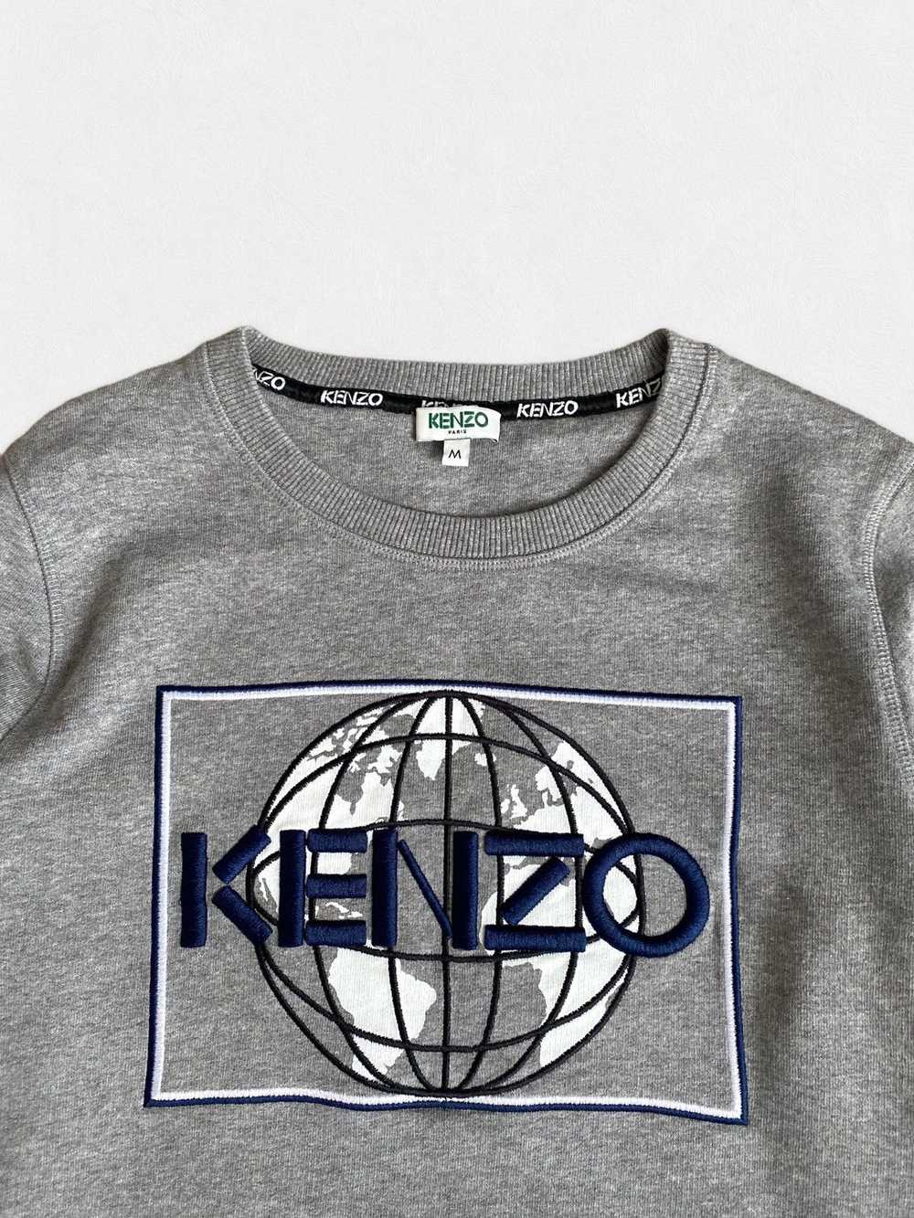 Kenzo × Luxury Kenzo W’s Earth Logo crew Sweatshi… - image 3