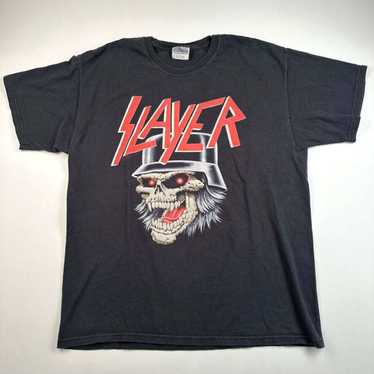 Hanes Vintage 2000s Slayer Shirt Large - image 1