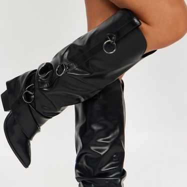 Fancy knee high boots - image 1
