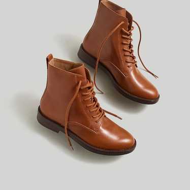 Madewell The Evelyn Lace-Up Ankle Boot