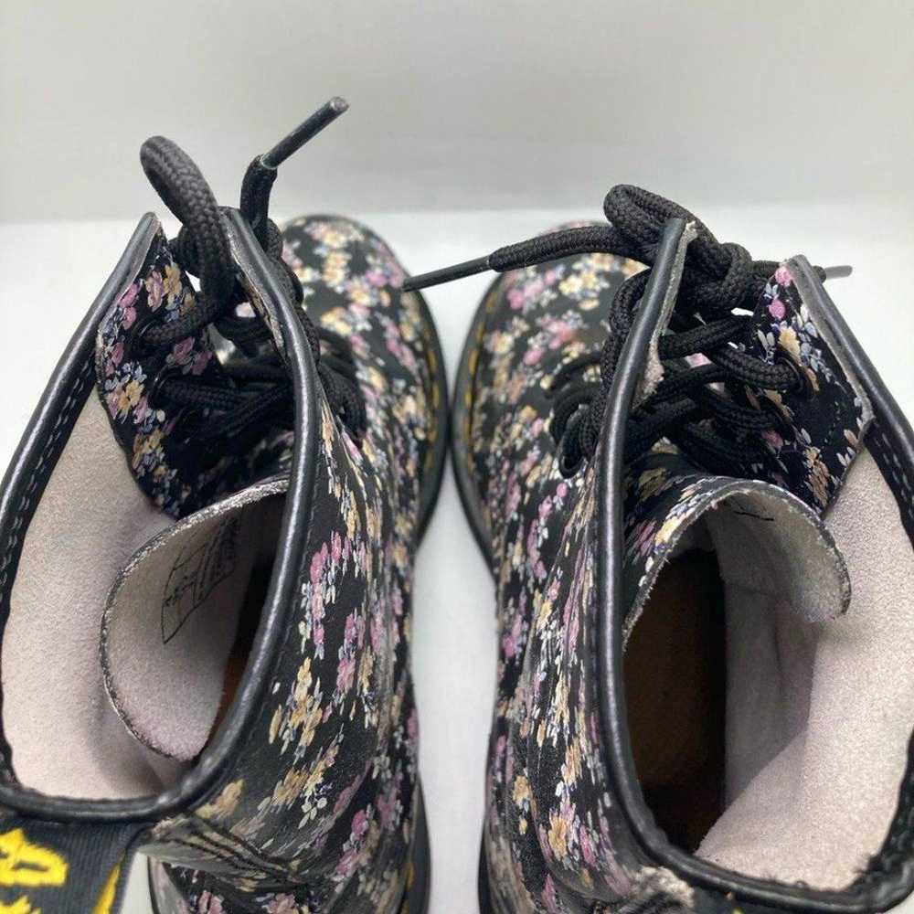 Dr. Martens Delaney Lace Up Boots, Floral Leather… - image 11