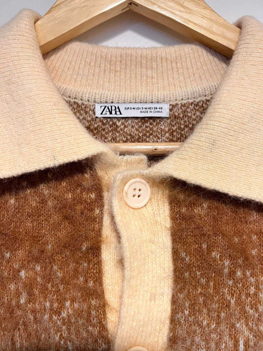 Zara Mohair Cardigan Sweater - image 5