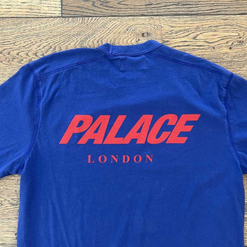 Palace Palace London Contrast Tee Shirt with Pane… - image 9