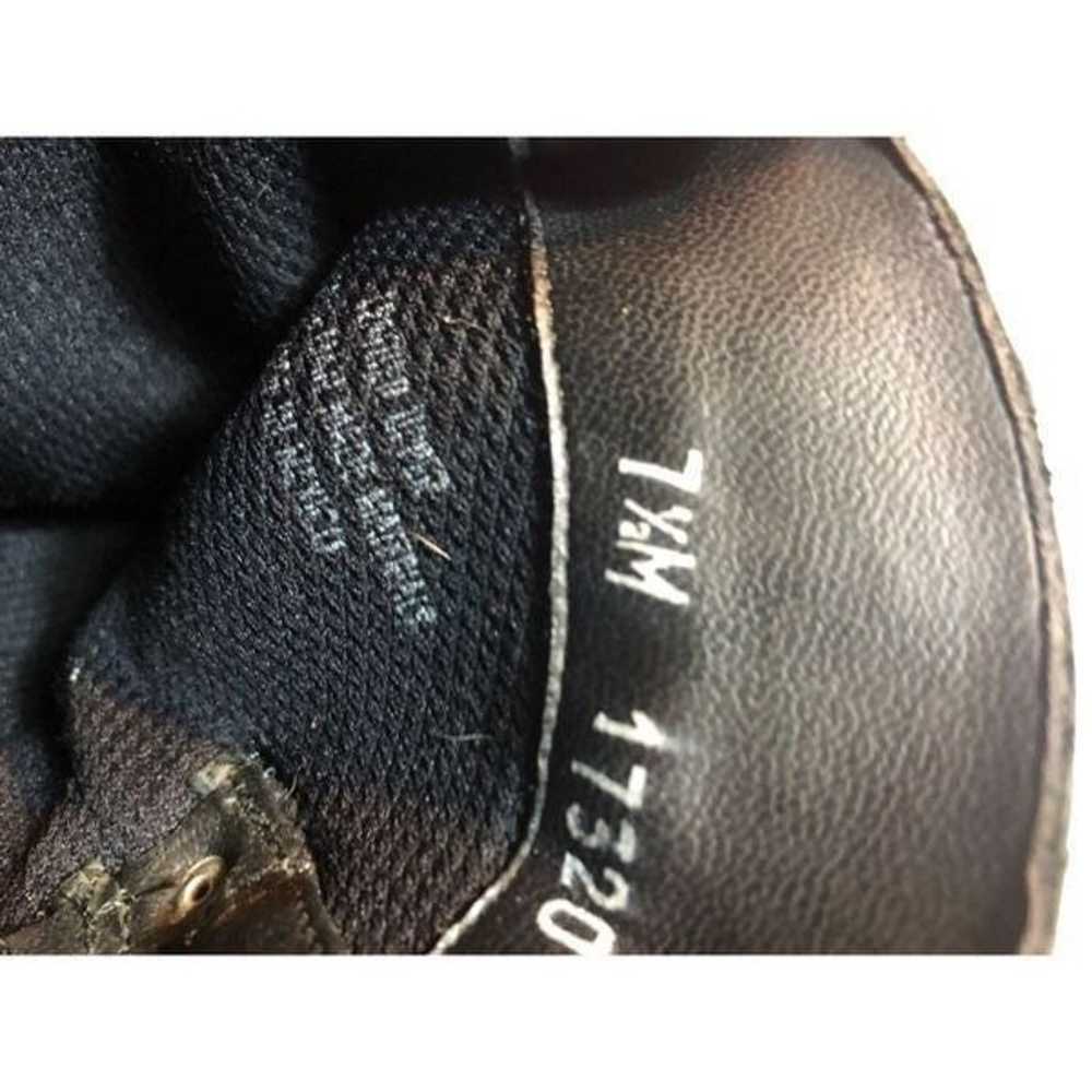 Vintage Dingo Black Leather Slouch Ankle Heeled W… - image 11