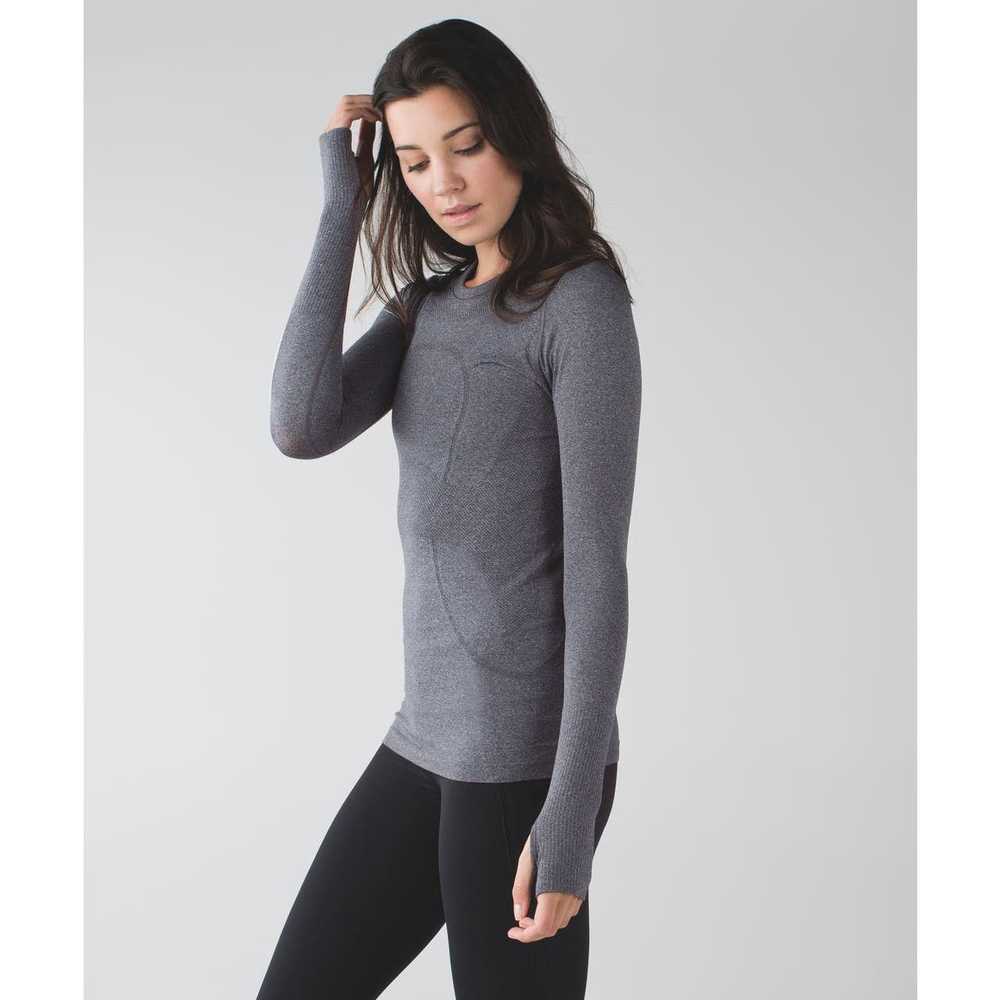 Lululemon Lululemon Heathered Black Gray Swiftly … - image 9