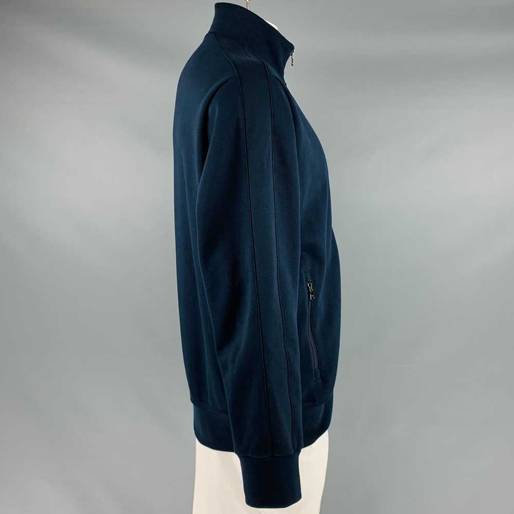 Polo Ralph Lauren Navy Cotton Polyester Zip Up Sw… - image 3