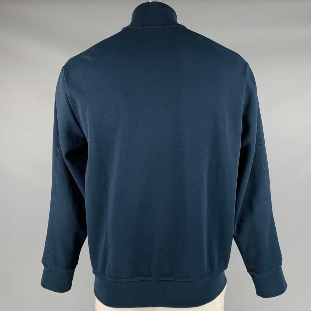 Polo Ralph Lauren Navy Cotton Polyester Zip Up Sw… - image 4
