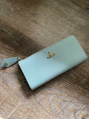 Vivienne Westwood Orb Leather Zippy Wallet
