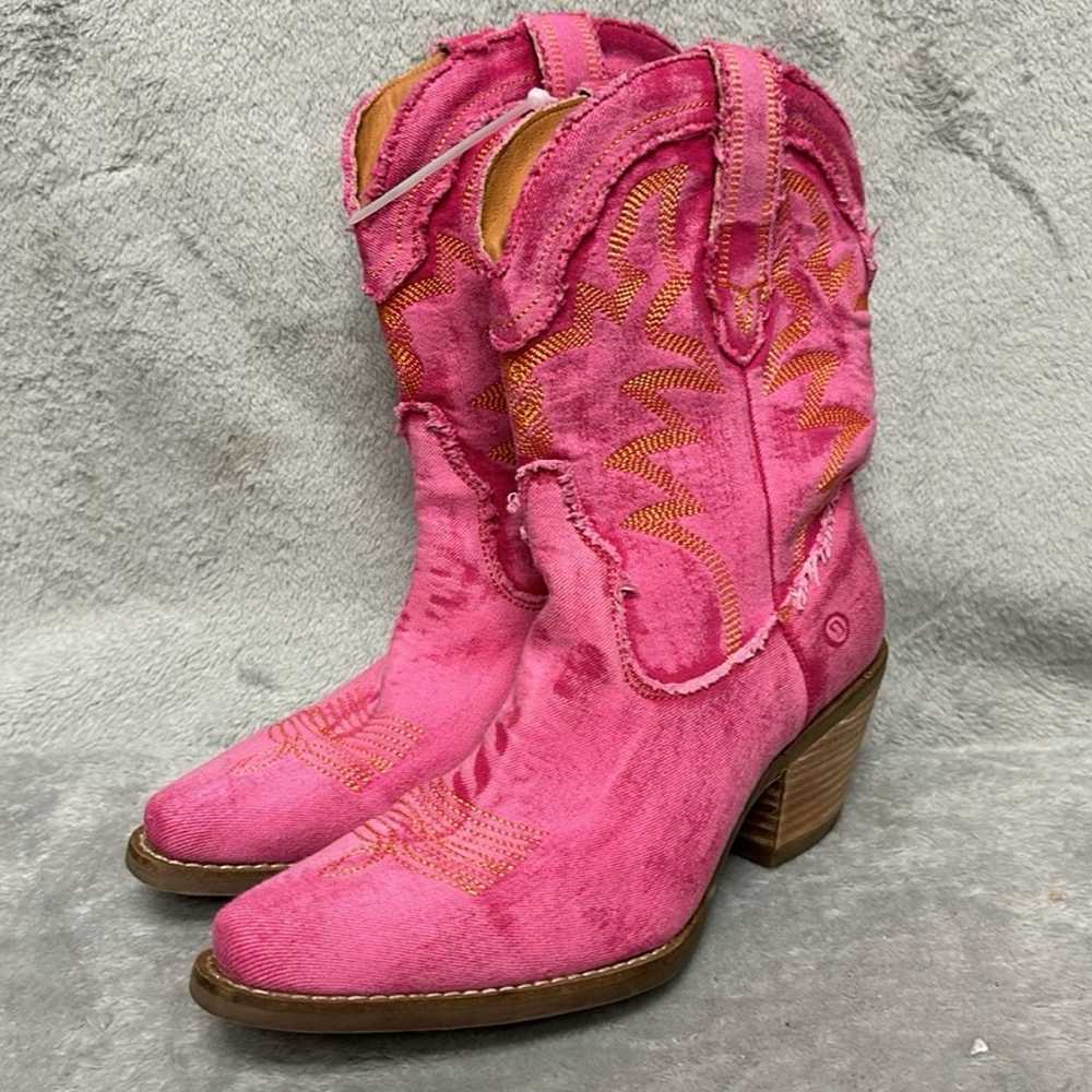 Dingo  Y'All Need Dolly Western Boots Size 8 - image 4