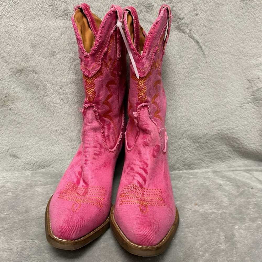 Dingo  Y'All Need Dolly Western Boots Size 8 - image 7