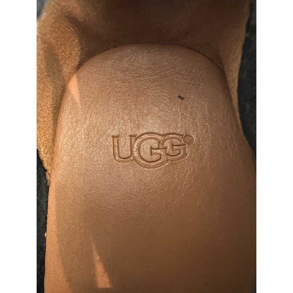 Ugg UGG Sidney Knit Black Lace-Up Casual Sneaker … - image 6