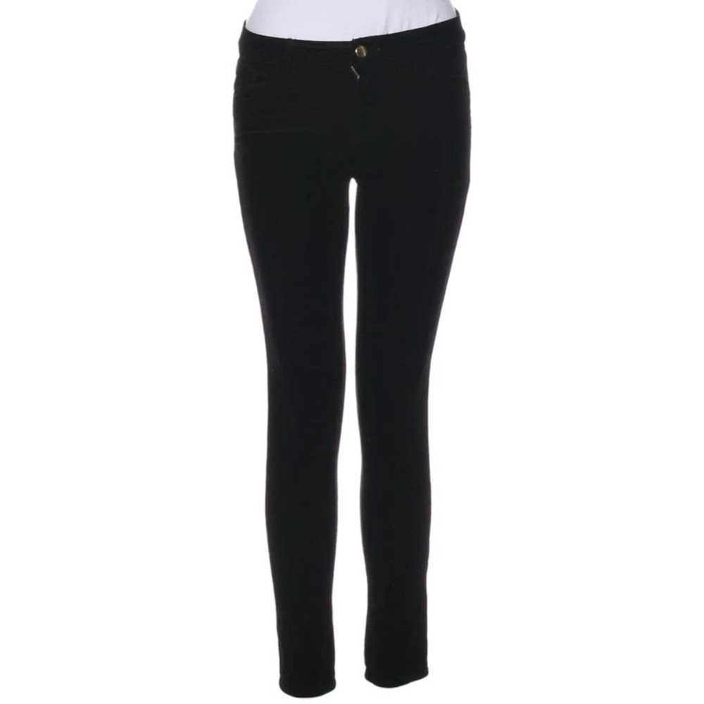 J Brand J BRAND Black Corduroy Mid-Rise Skinny Le… - image 4