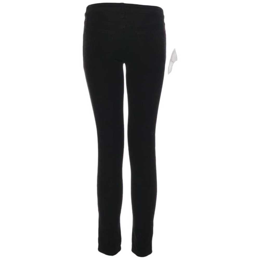 J Brand J BRAND Black Corduroy Mid-Rise Skinny Le… - image 5