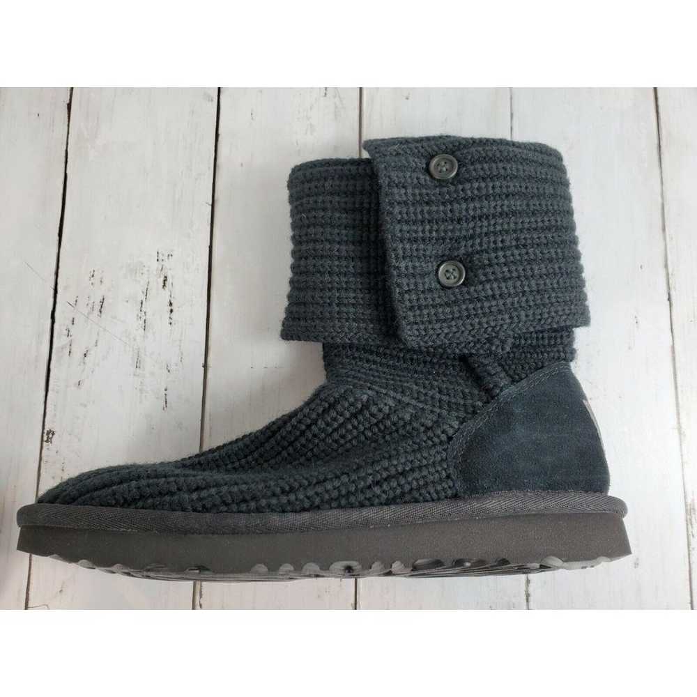 UGG Cardy II Knit Winter Boots Youth Size 6 Women… - image 5