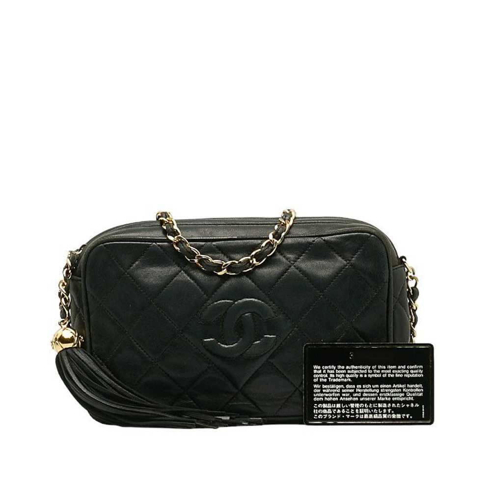 Chanel Chanel CC Quilted Leather Camera Bag - image 10