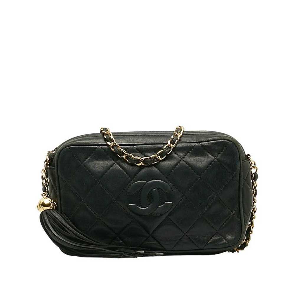 Chanel Chanel CC Quilted Leather Camera Bag - image 1