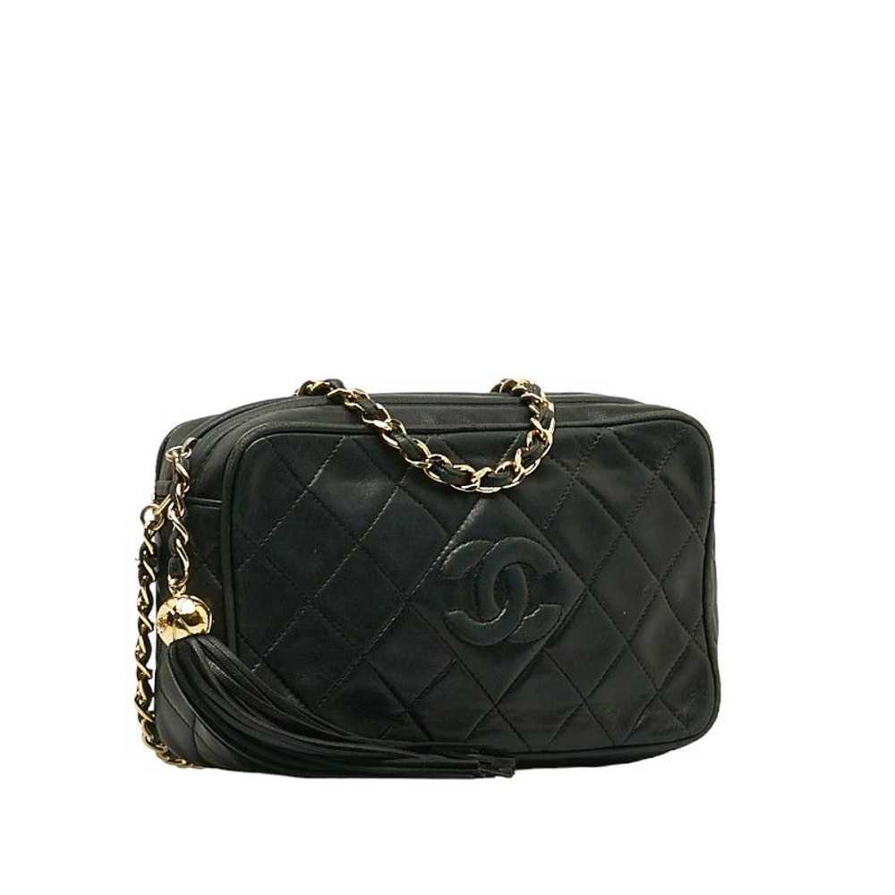 Chanel Chanel CC Quilted Leather Camera Bag - image 2