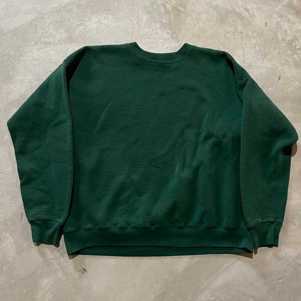 Lee Vintage dark green sweatshirt 90s - image 1