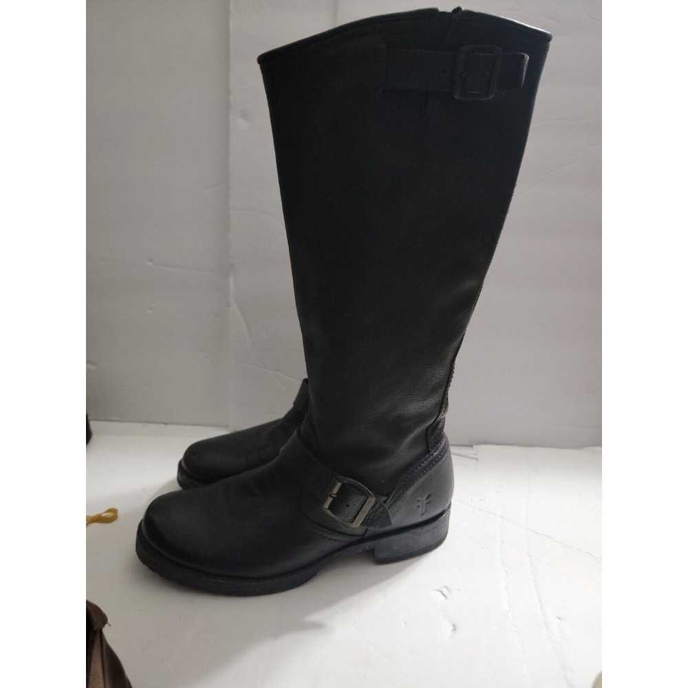 Frye 'Veronica Slouch' Boot- Black Size 7.5 B - image 2