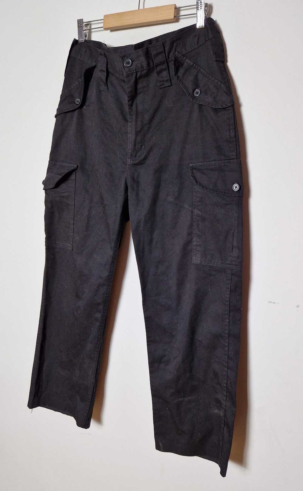Japanese Brand × Vintage black cargo pants - image 2