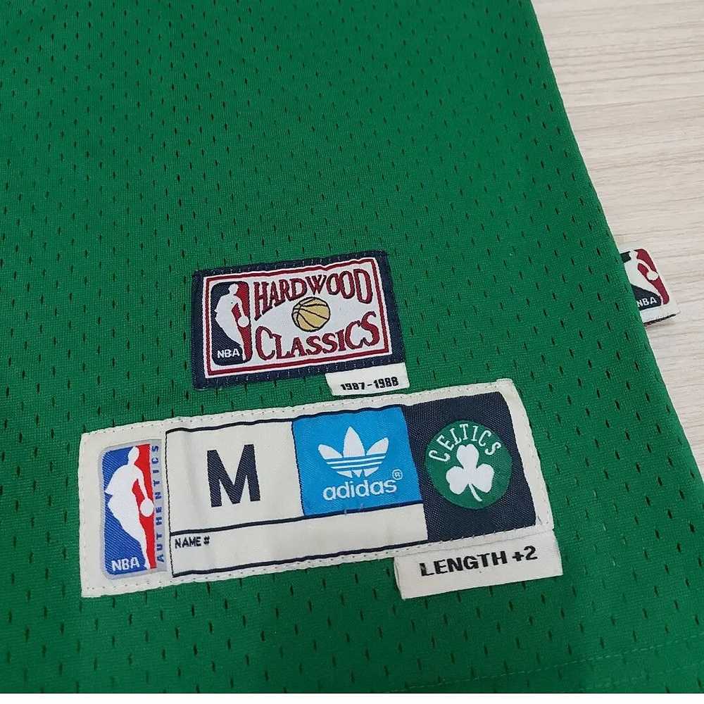 Boston Celtics × Jersey × NBA Vtg ADIDAS Boston C… - image 8