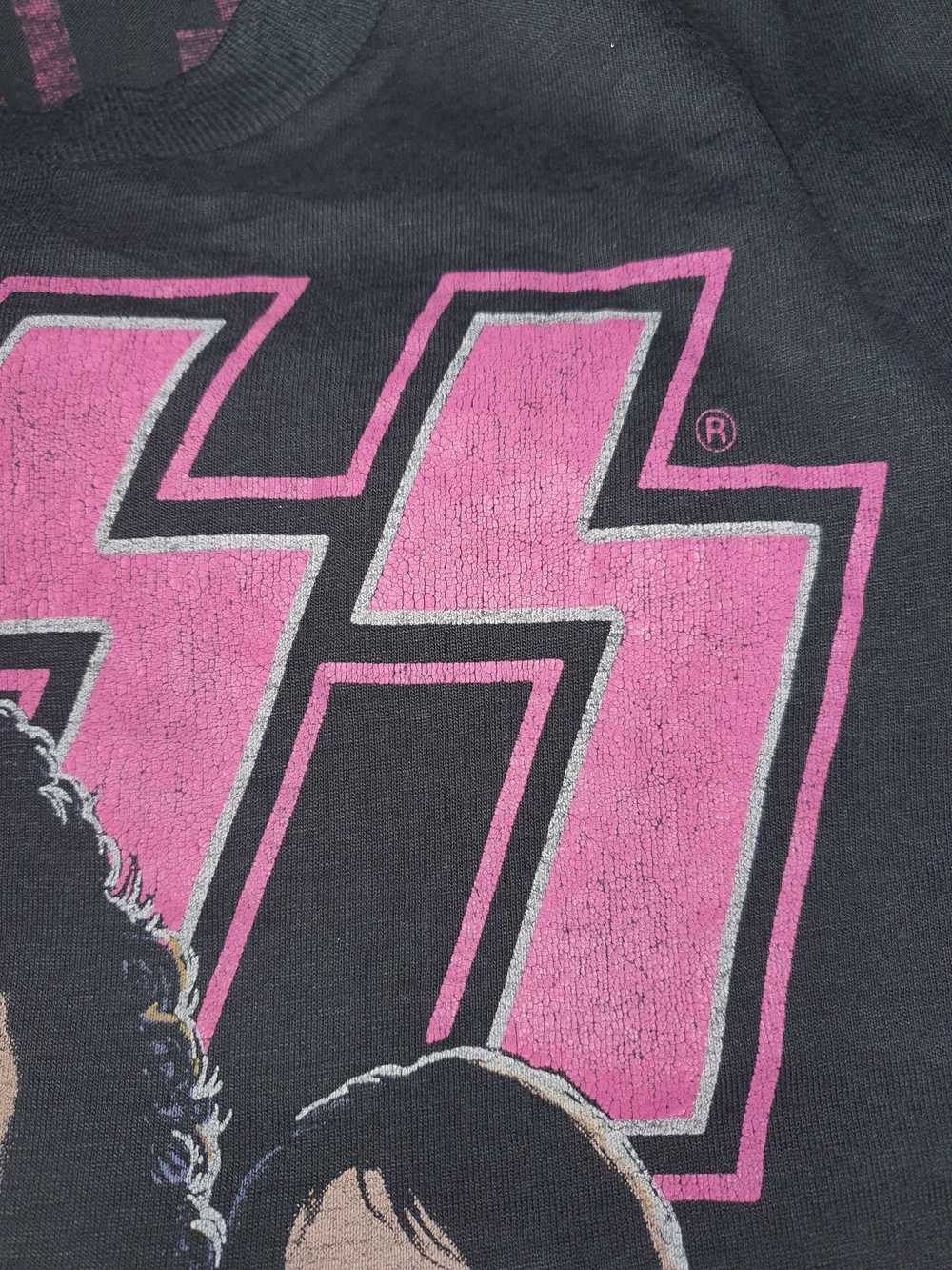 Kiss Band × Rare × Rock T Shirt Vintage shirt 80s… - image 6