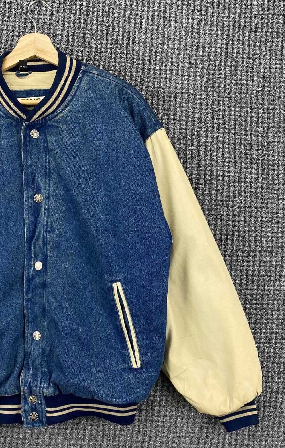 Denim Jacket × Japanese Brand × Varsity Jacket Vi… - image 4
