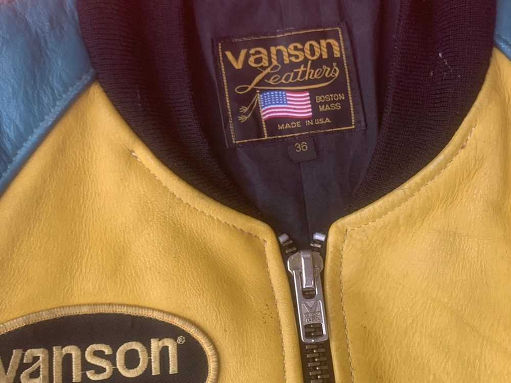 Archival Clothing × Camel × Vanson Leathers RARE … - image 6