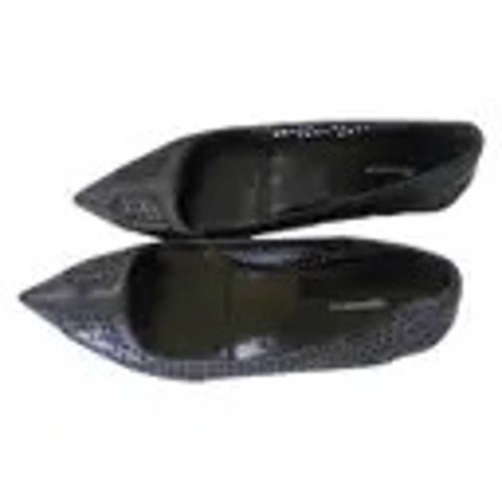 Black Prada pointed-toe flats with cutout detail - image 2