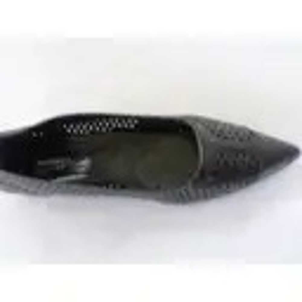 Black Prada pointed-toe flats with cutout detail - image 3