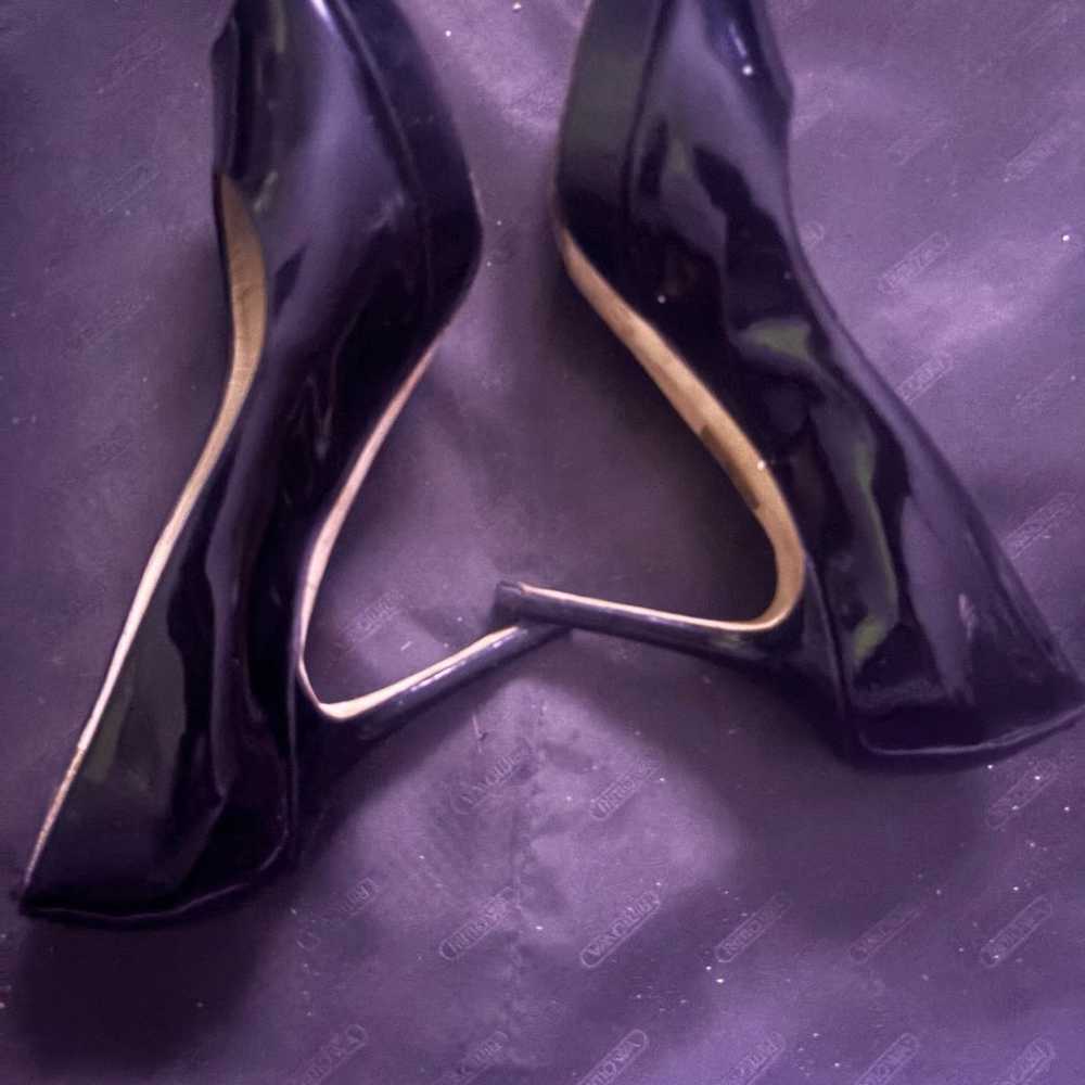 Jimmy Choo platform heels peep toe dress shoe san… - image 7