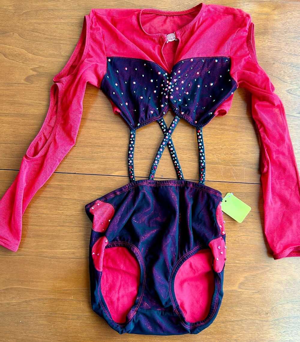Dance Costume - Adult Small - Used - Red and Blac… - image 1