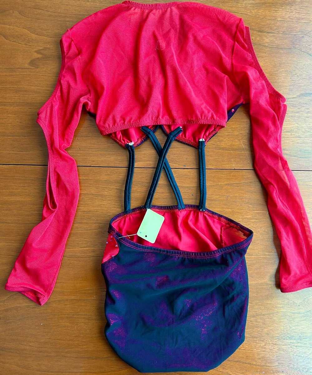 Dance Costume - Adult Small - Used - Red and Blac… - image 5