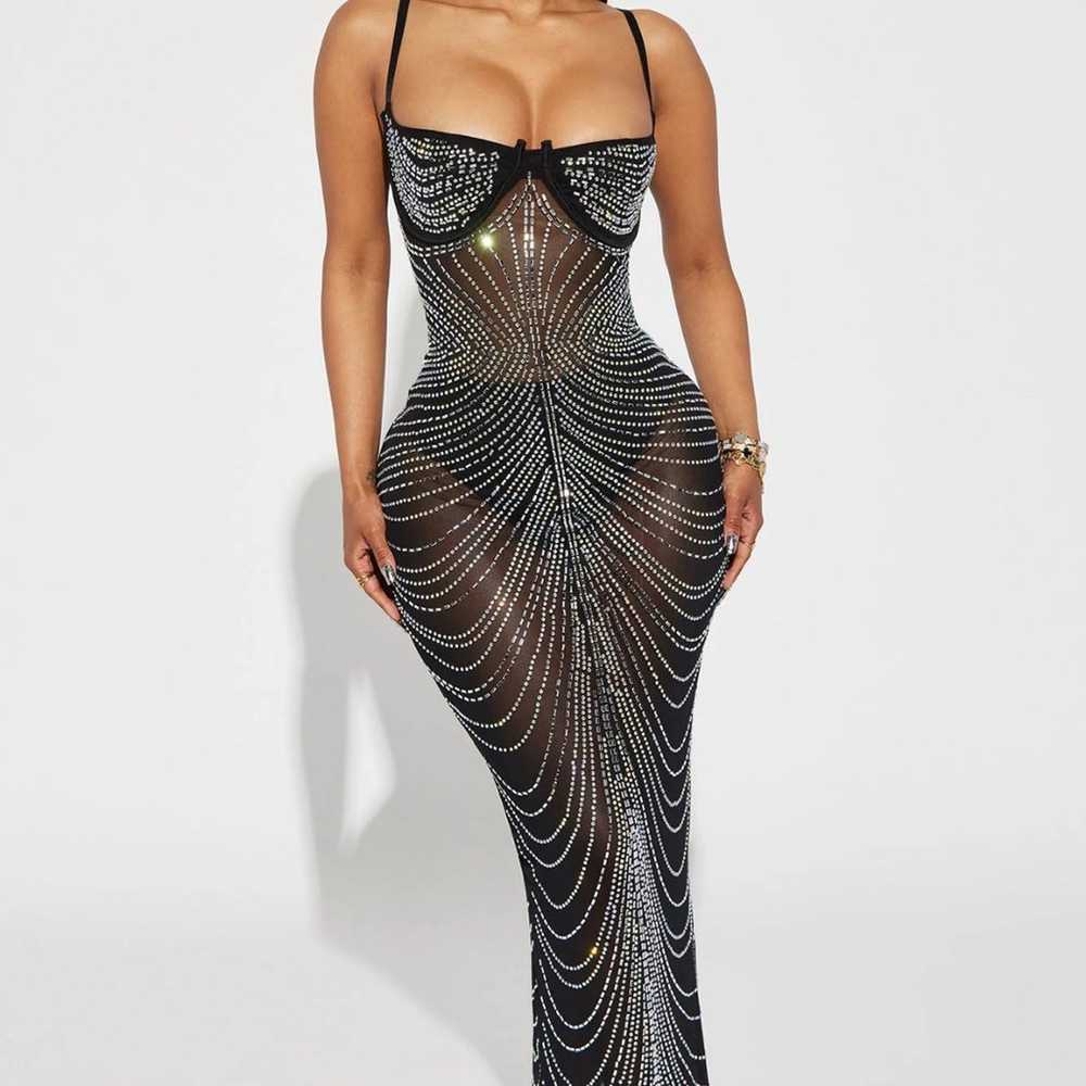 diana embellished gown - image 1