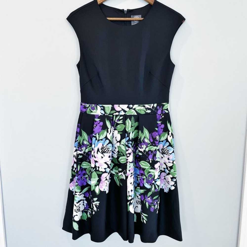 Vince Camuto Floral Pleated Sleeveless Dress Size… - image 12