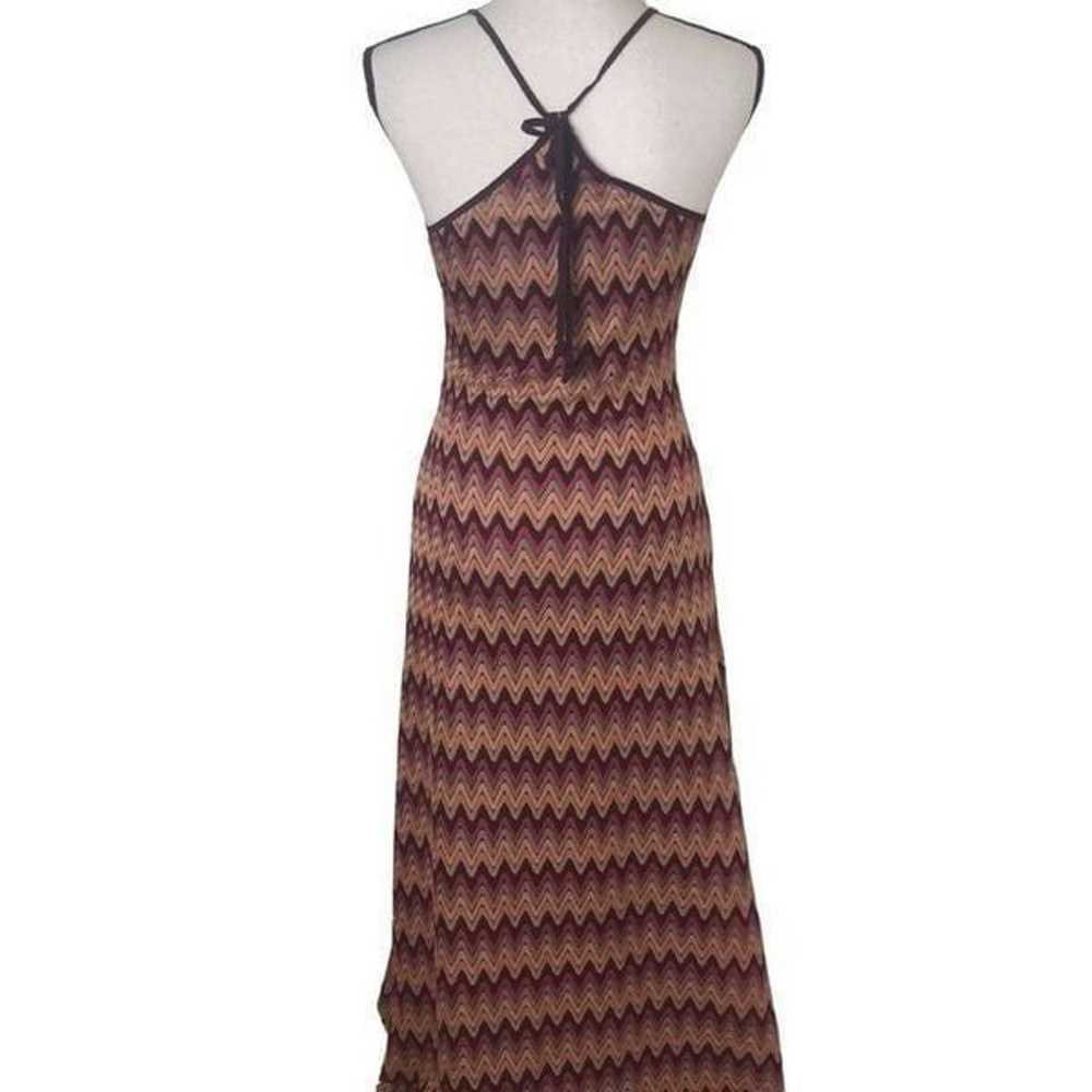Design Lab Lord and Taylor rust maxi dress - image 3