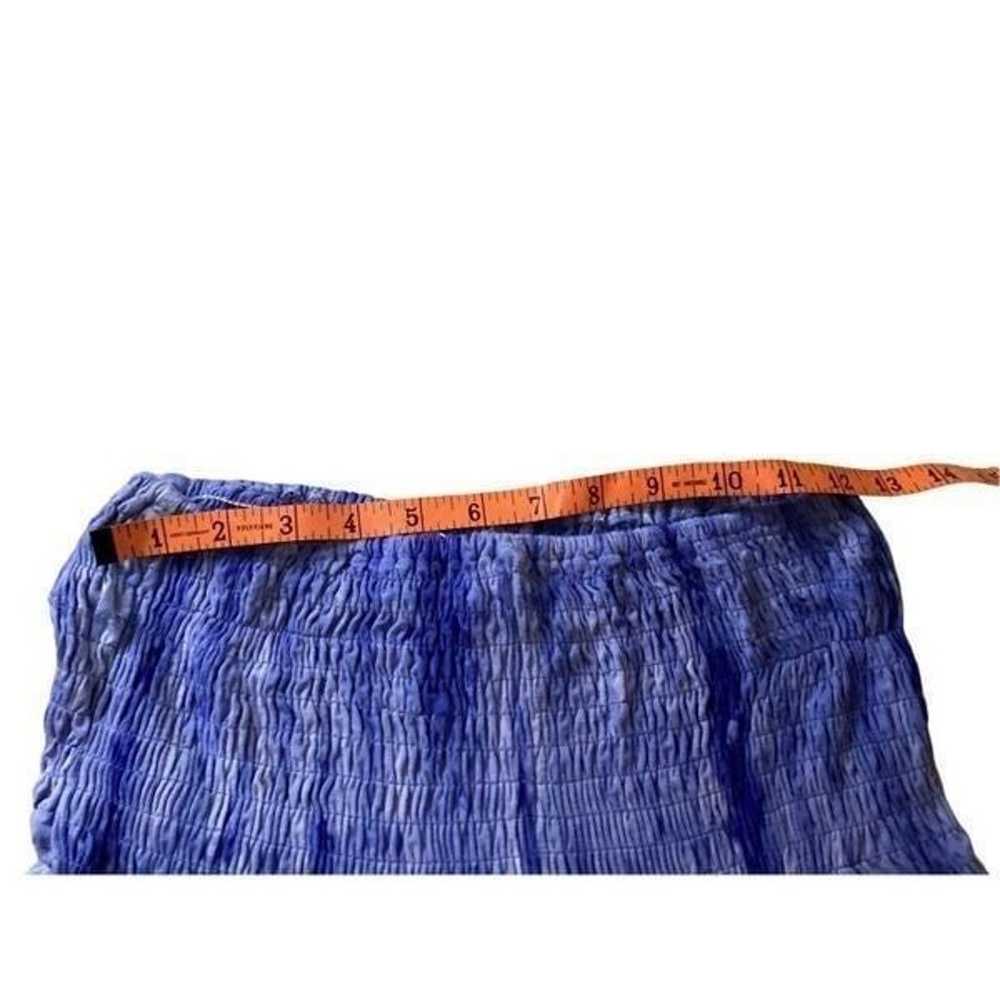 India Boutique Strapless Dress Ruffles Tie Dye Bo… - image 10