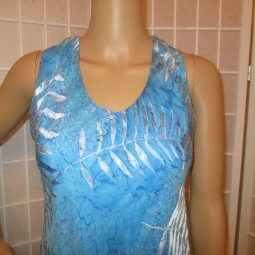 Simply Silk sleeveless silk jacquard bias cut sli… - image 2