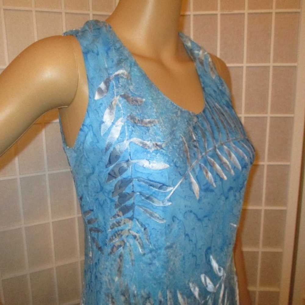 Simply Silk sleeveless silk jacquard bias cut sli… - image 9