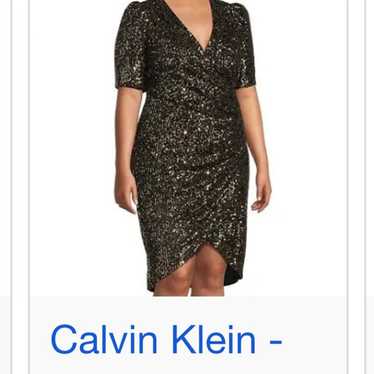 Calvin Klein Sequin Dress