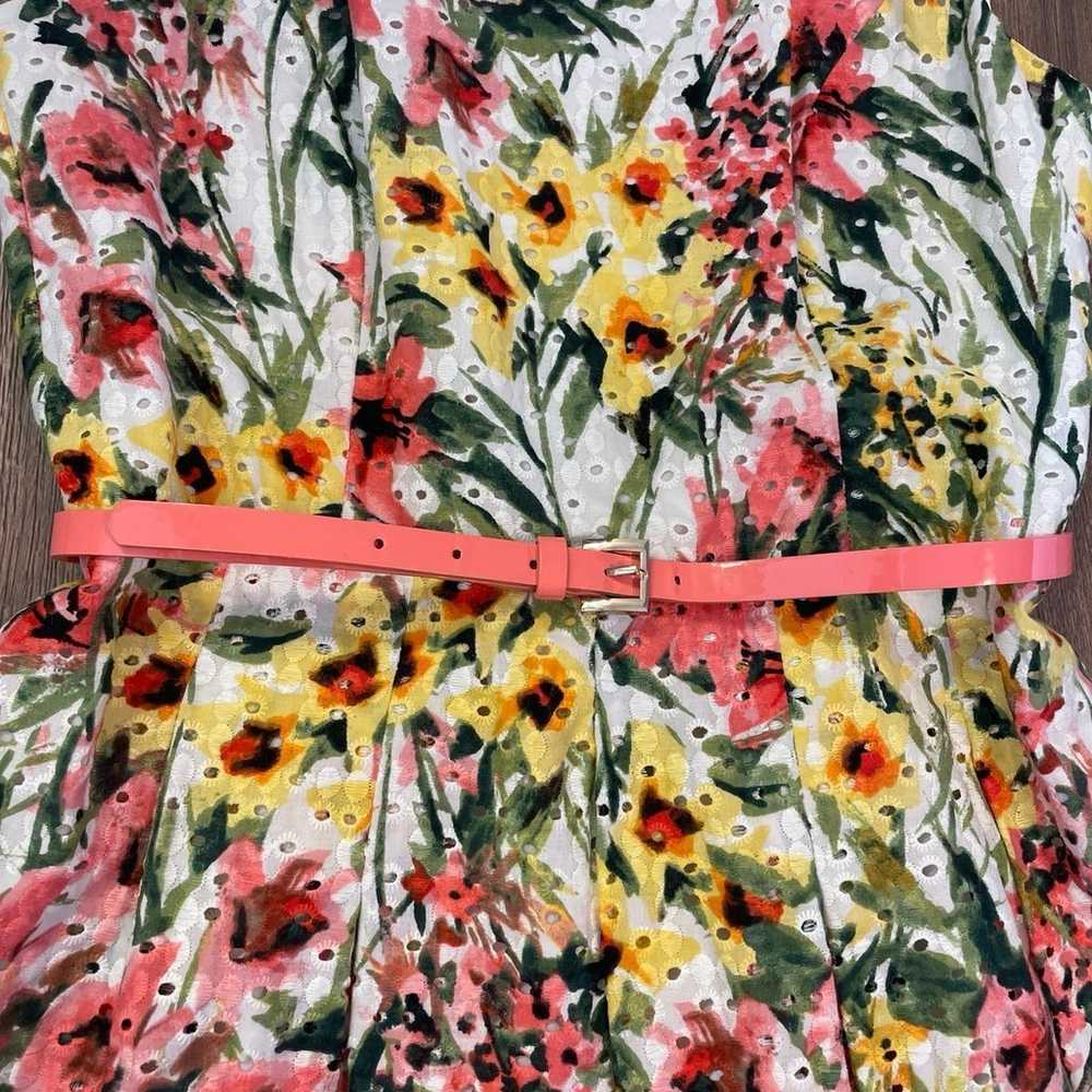 Women’s Tommy Hilfiger floral belted dress, 4 - image 4