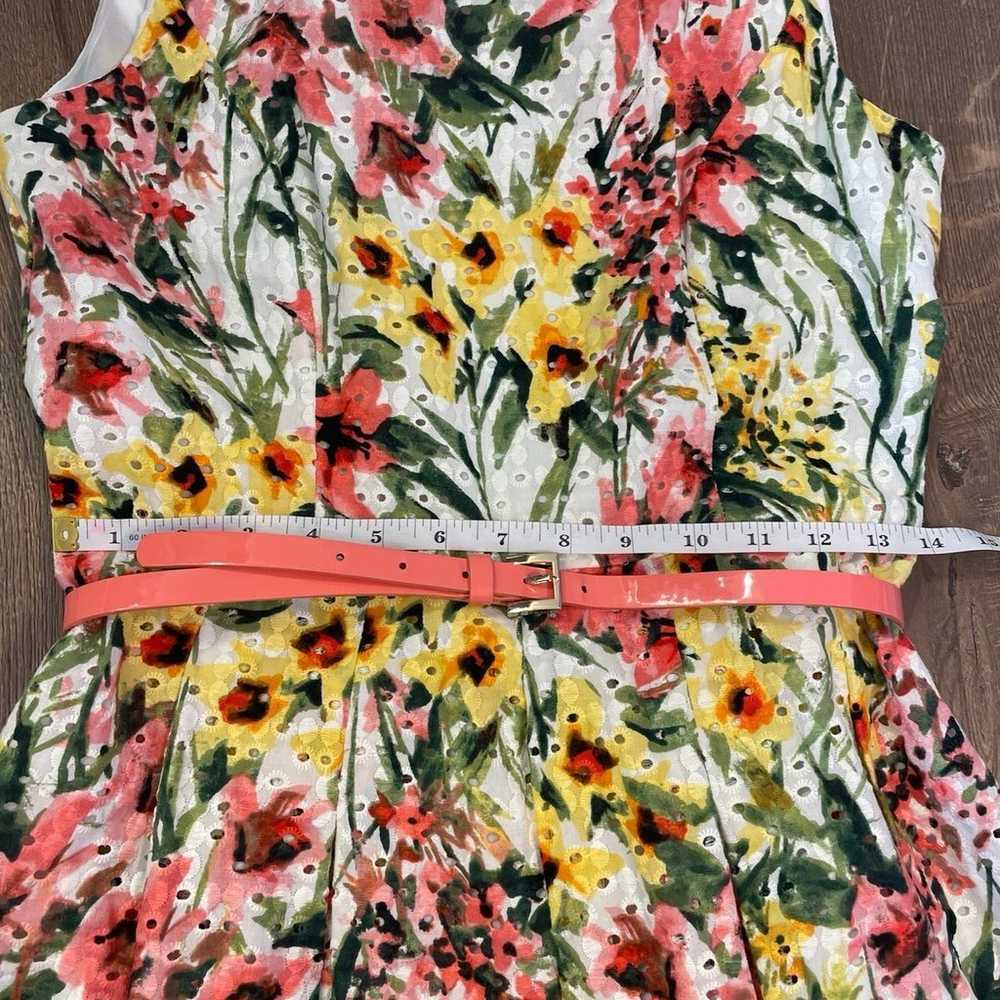 Women’s Tommy Hilfiger floral belted dress, 4 - image 8