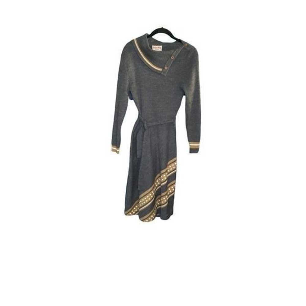Vtg Begies sportswear, women’s gray sweater dress… - image 2