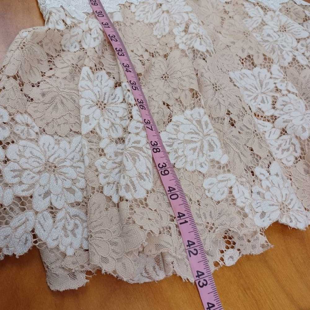 Saylor Maggy Floral Lace Dress Size S Women V Nec… - image 12