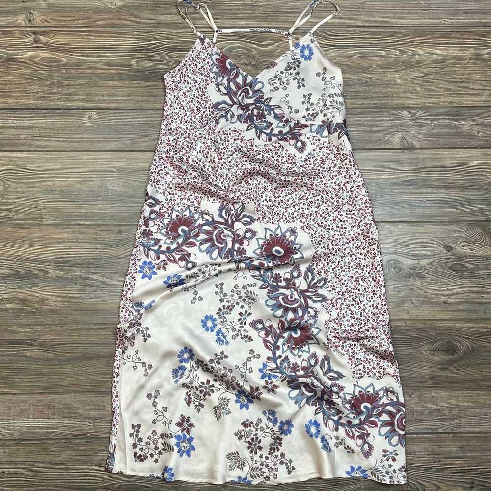 Free People Your Better Side Patchwork Floral Sat… - image 5
