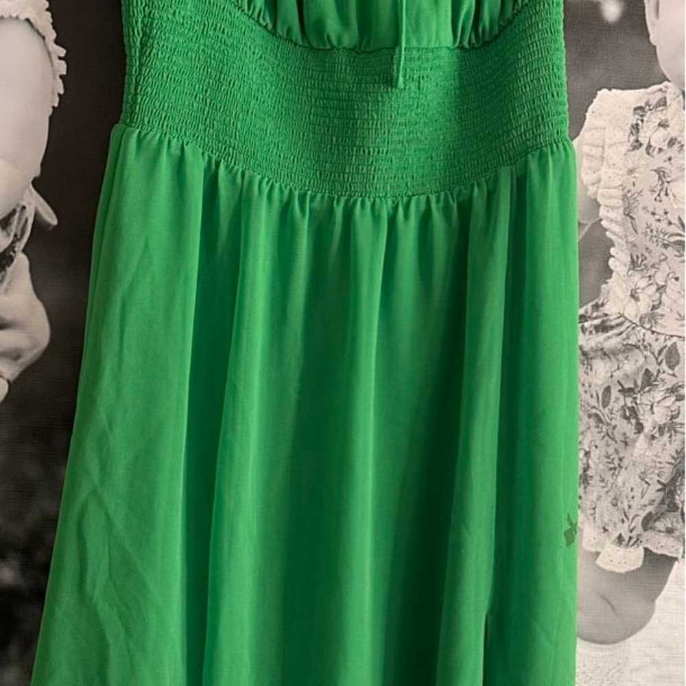 Aritzia wilfred genoa dress in green - image 2