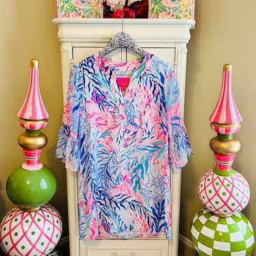 ❤️ Gorgeous LILLY PULITZER Elanora 100% Silk Dres… - image 1