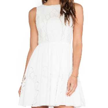 Alice + Olivia Vinny Embroidered Party Dress - image 1