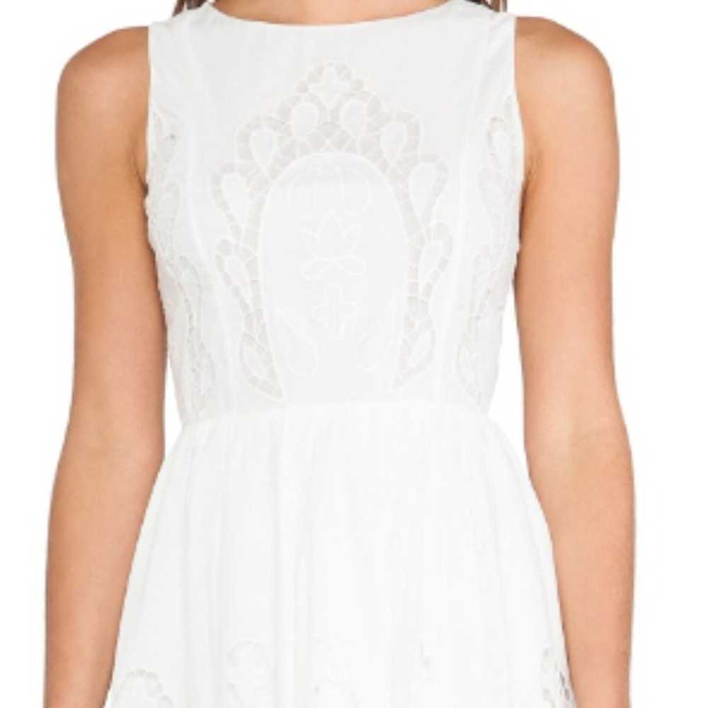 Alice + Olivia Vinny Embroidered Party Dress - image 3